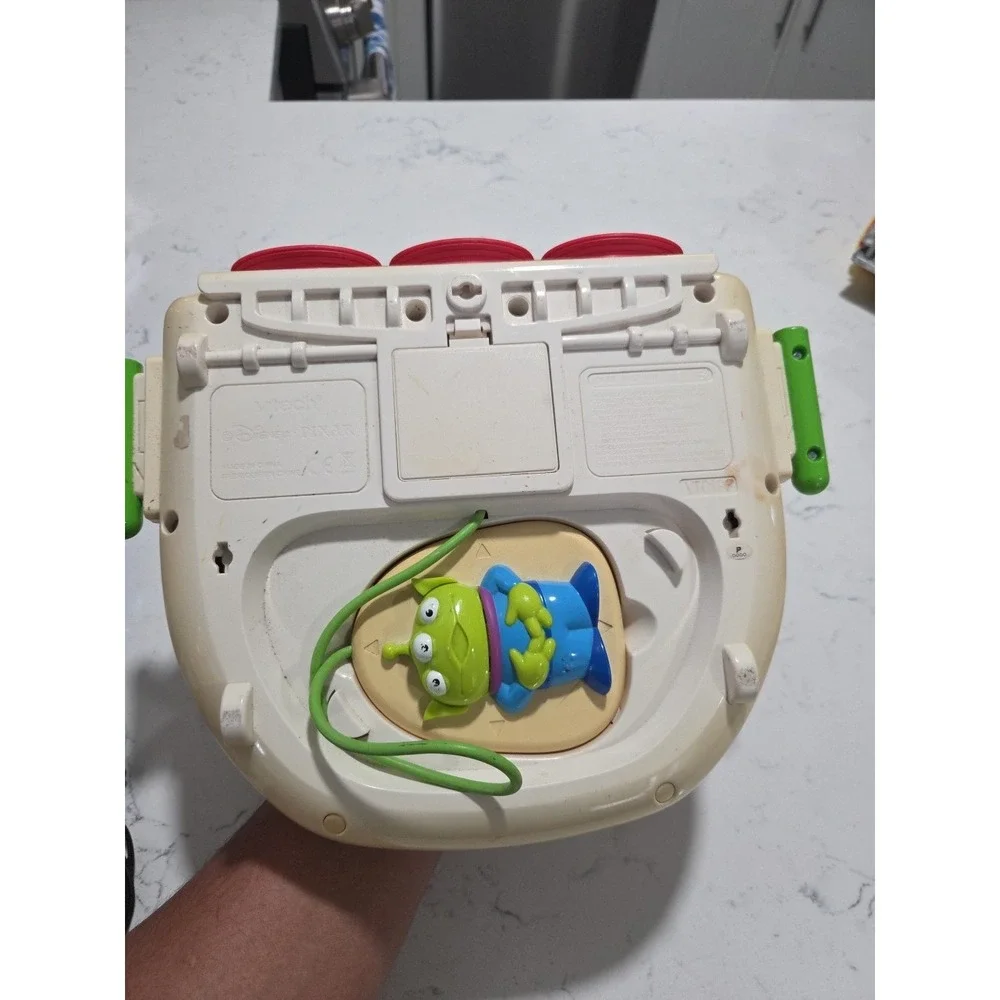Buzz Lightyear Vtech Star Command Laptop Pixar Toy Story 3 WORKS